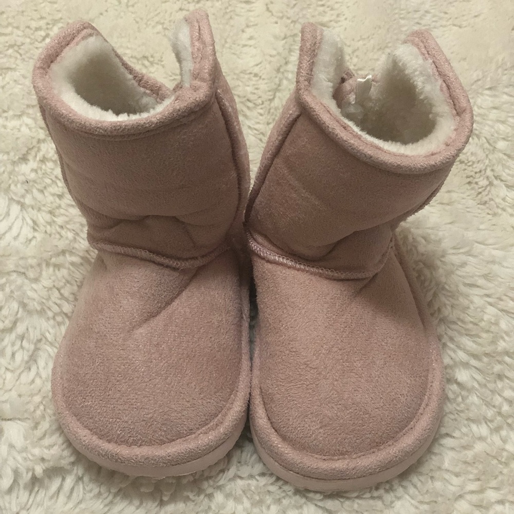 Light Pink Baby Boots